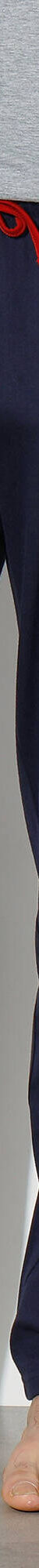 Pantalon de pyjama bleu marine imprimé placé (marine) Pantalon de pyjama bleu marine imprimé placé (marine)
